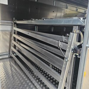 Detail of interior of Ifor Williams TA510 Livestock Trailer