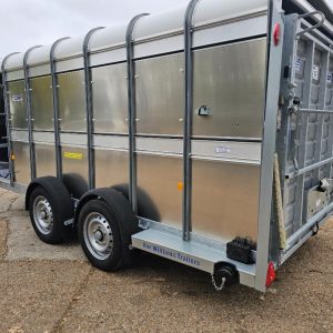 Rear of Ifor Williams TA510 Livestock Trailer