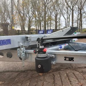 Detail of section of Ifor Williams CT178 Car Transporter Trailer