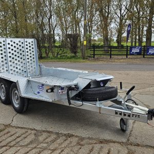 Ifor Williams GH94BT Steel Floor Plant Trailer