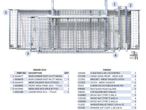 MESH SIDE EXTENSION KIT - TT2515